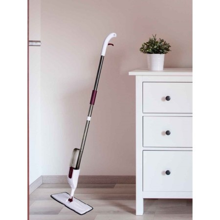 Pioneer MS014 mop for washing the floor, with a spray, 400 ml, 120 cm, white-Brusnicular color-3