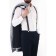 Adults adults, width 2.5 cm, black/beige color