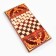 Wooden backgammon with checkers "wolf-21", board game, 40 x 40 cm