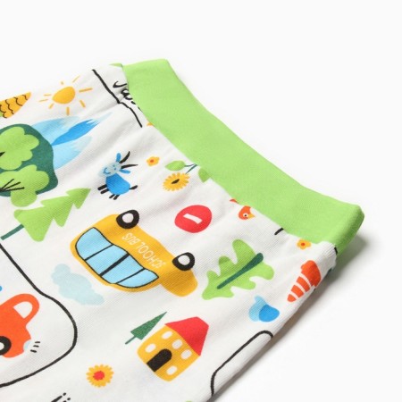 Pants children, white/road, height 68 cm-1