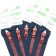 Tractor Lightning T10 (6 mm), one lock, length 80 cm, dark blue color, red
