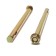Anchor bolt of scrap, with a nut, galvanized, 12x200 mm, 40 pcs