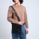 Male bag, black color