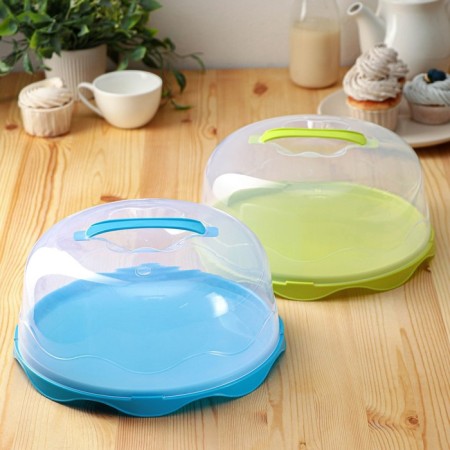 Cake with a lid of the share, d = 26 cm, mint color-7