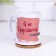 Sublimation mug "I'm not sad", 320 ml, with application