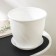 Pot for flowers with the Podon Venice, 4.1 l, D = 21 cm, white color