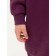 Sweep for girls, height 104 cm, burgundy color