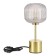 ST LUCE bedside lamp. SL1154.314.01. Gran. 1x60 watts, E27, 20x20x44 cm, brass color