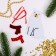 Set for creativity. Create a Christmas tree decoration from the felt "White Bear in a scarf"