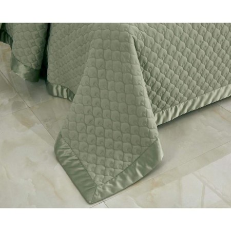 A set with a blanket "Roxalan", size 160x220 cm, 50x70 cm, olive color-4