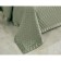 A set with a blanket "Roxalan", size 160x220 cm, 50x70 cm, olive color