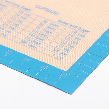 Reinforced rug with marking, silicone, 71 × 50.5 cm, blue color-6