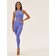 Women's top with a cutter "Halter" Mirey Top Halter Neck, size 44-46, color Lilac