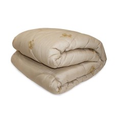 Sheep's wool blanket, size 172x205 cm, weight 2.1 kg tick p/e
