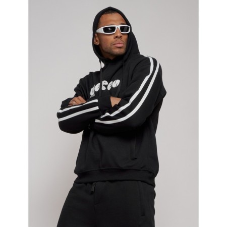 Sports suit men's, size 48, black color-24