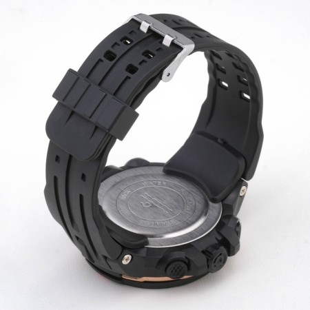 Watch of Electronic Electronic Jiang Cheng, D-5.6 cm, silicone strap 25 cm-6