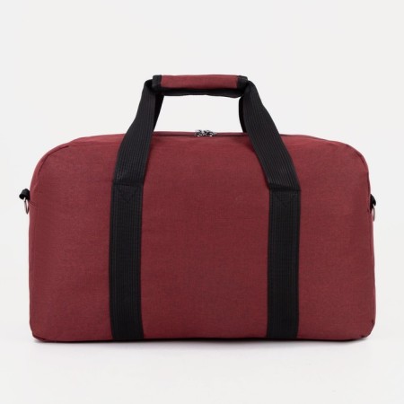 Road bag on lightning, 3 outer pockets, burgundy color-1