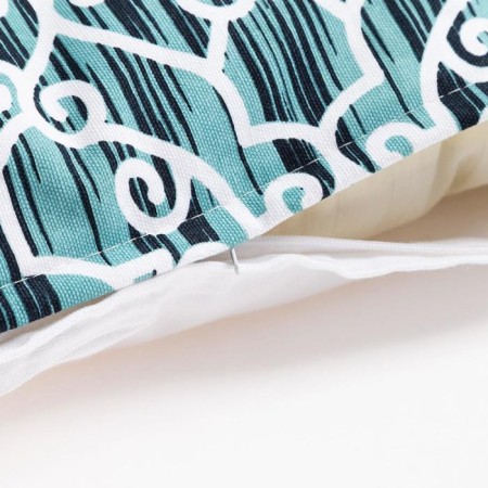 Decorative pillowcase 40x40 cm, Pattern Mint, 100% cotton-1