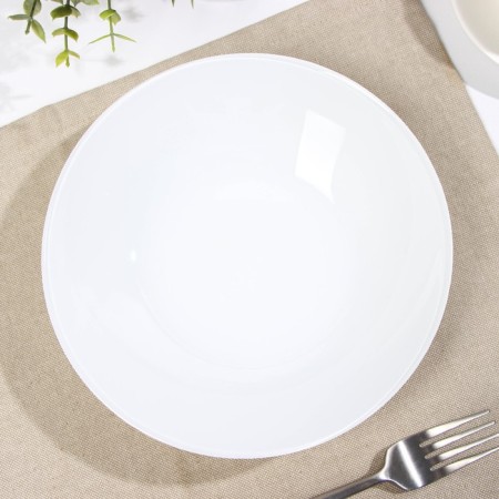 Supreme plate "marshmallow", d = 20.8 cm, white color-1
