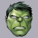 Carnival Mask "Hulk", 19.3 x 24.4 cm, Avengers