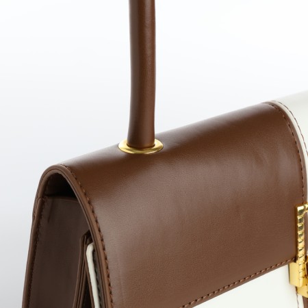 Bag-mixer on the valve, white/brown color-3