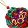 Wooden New Year's Suspension "Snake"