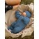 Cap with lapel Children's Amarobaby Pure Love Tot, size 46-48 cm, blue color