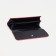 Women's wallet on the button, red color