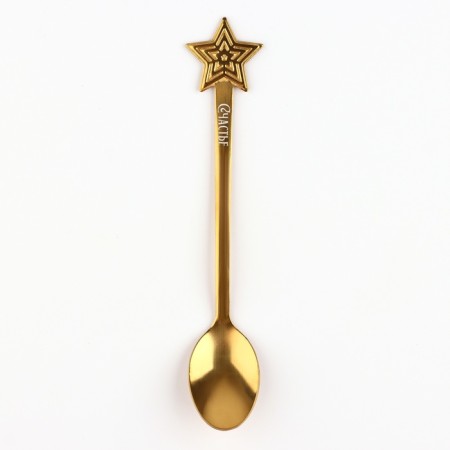 A spoon with a molding pen "Let it warm every day with a warmth", 13 x 2.5 cm-2