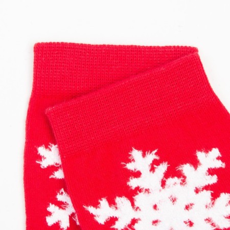 Women's socks, red color, size 23-25-2