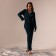 Female jacket kaftan "velvet" size 40, green