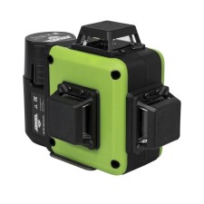 Уровень лазерный AMO LN 3D-360 GREEN, 20 м, 2 луча, 635 Hm, 2 класс, 360°