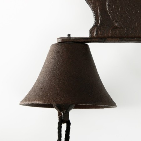 Bell souvenir cast iron "cat" 18x10x25 cm-5