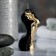 Figure candle "Women's Body No. 1" Black with a whip 9cm