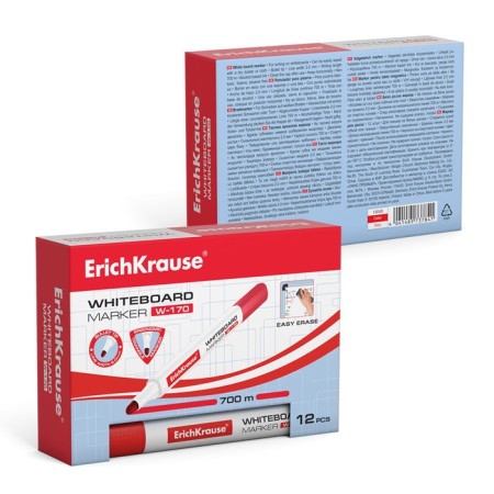 Erichkrause W-170, 2.0 mm boards, alcohol-based ink, red-3
