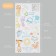 Interior sticker color "Mamino miracle and daddy joy" 30x60 cm