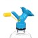 Puffer-armed forces on a bottle, color mix, Greengo