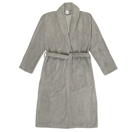 Terry robe Essential, size l, color gray-2