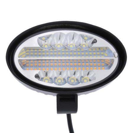 Fog light 48 LED (28 white, 20 yellow), IP67, 144 W, 9-30 V, directed light-2