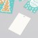 Cardboard "New Year" set 10 pcs (5 types) 4x6 cm
