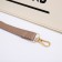 Bag Female Tout with zipper, beige color