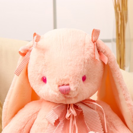 Soft toy "Bunny", with bows, 60 cm, color mix-1