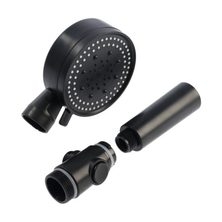 Soul for Zein Z2715, hose 150 cm, self -adhesive holder, watering can 5 modes, black-10