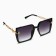 Sunglasses "OneSun", UV 400, pipe 13.5 cm, width 14.3 cm, lens 5.3 x 6 cm