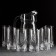 Set of Glass Drink VALSE, 1.3 liter jugs, glasses 290 ml, 6 pcs