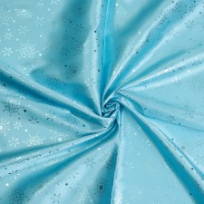 Atlas flap, blue with blue stars, 100 × 150 cm