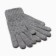 Male gloves minku 21 cm gray