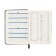 Dated diary 2024, A5, 168 sheets in the ruler, the leatherette "Nebraska", gold cut, black