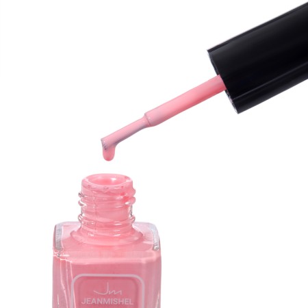 Nail polish with Nude Collection gel effect, tone 201, bright Sakura, 12 ml-3