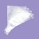 One -time confectionery bag, 100 pcs, 30 × 19.5 cm (m), transparent color